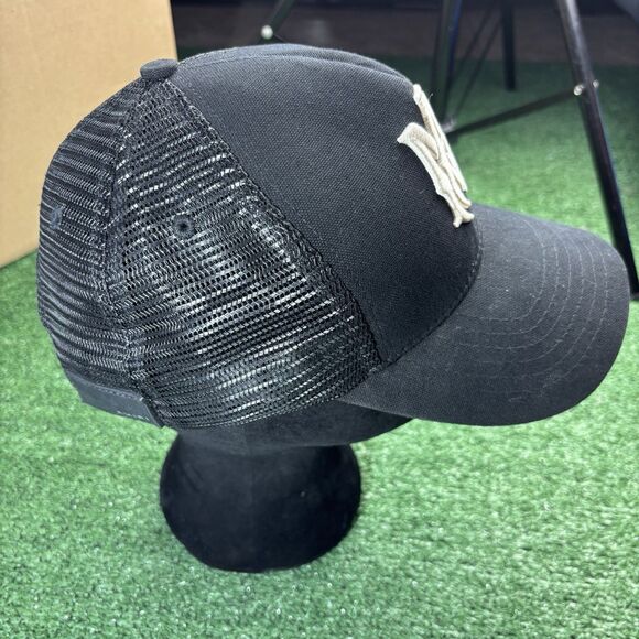 Amiri MA Logo Trucker Hat 'black' SnapBack Authentic Rare One Size - Picture 6 of 12